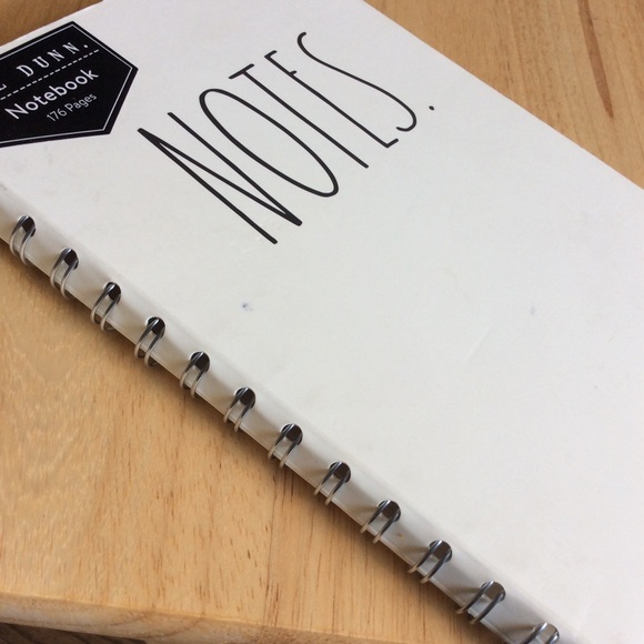 Rae Dunn “Notes” Notebook - Picture 3 of 7